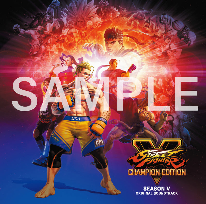 Street Fighter V Season V Original Soundtrack CD - jacket artwork 1