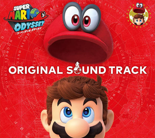 Super Mario Odyssey Original Soundtrack 4CD - front cover