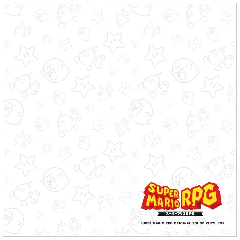 Super Mario RPG Original Sound Vinyl Box 4LP - cover artwork