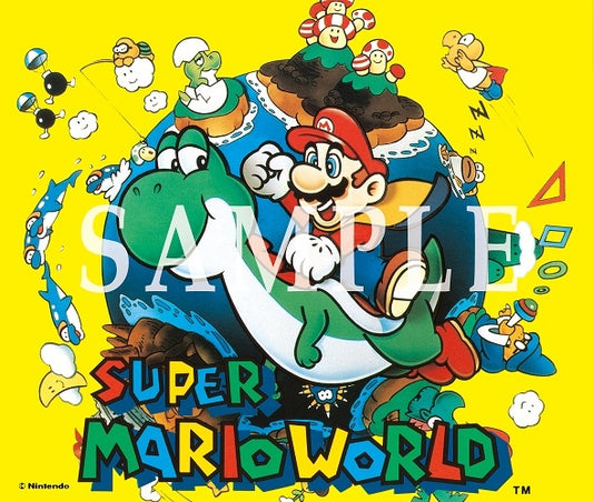 Super Mario World Original Soundtrack 3LP - cover artwork