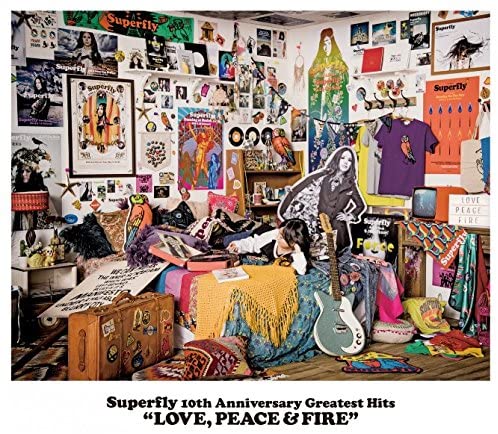 Superfly LOVE, PEACE & FIRE Standard 3CD - front cover