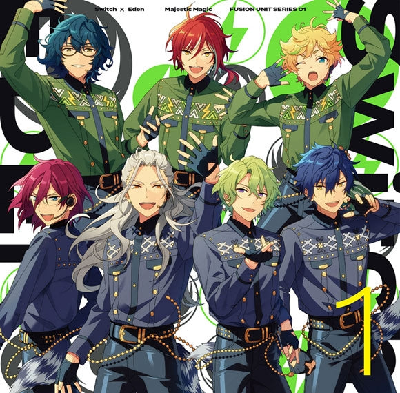 Switch x Eden Majestic Magic Fusion Unit Series 01 CD - front cover