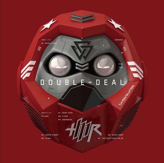 T.M.Revolution DOUBLE-DEAL Complete Limited A 2CD - front cover