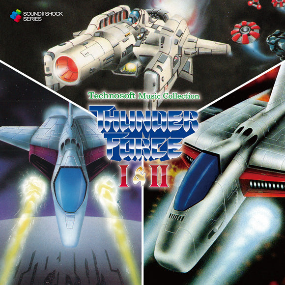Technosoft Music Collection THUNDER FORCE I & II 2CD - jacket artwork 1