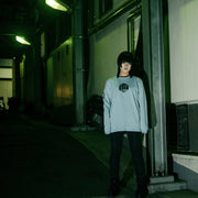 TEXHNOLYZE x NUMBER 3 Ichise TEXHNOLYZED ARM Long-Sleeve T-Shirt in Acid Blue - official product photo 4