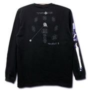 TEXHNOLYZE x NUMBER 3 Ichise TEXHNOLYZED ARM Long-Sleeve T-Shirt in Black - official product photo 2