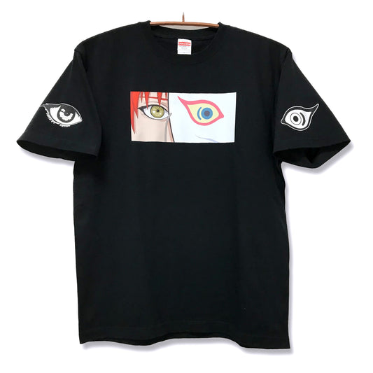 TEXHNOLYZE x NUMBER 3 Ran Behind the Mask T-Shirt in Black - official product photo 1