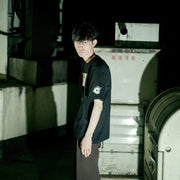 TEXHNOLYZE x NUMBER 3 Ran Behind the Mask T-Shirt in Black - official product photo 6