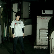 TEXHNOLYZE x NUMBER 3 Ran Behind the Mask T-Shirt in White - official product photo 5