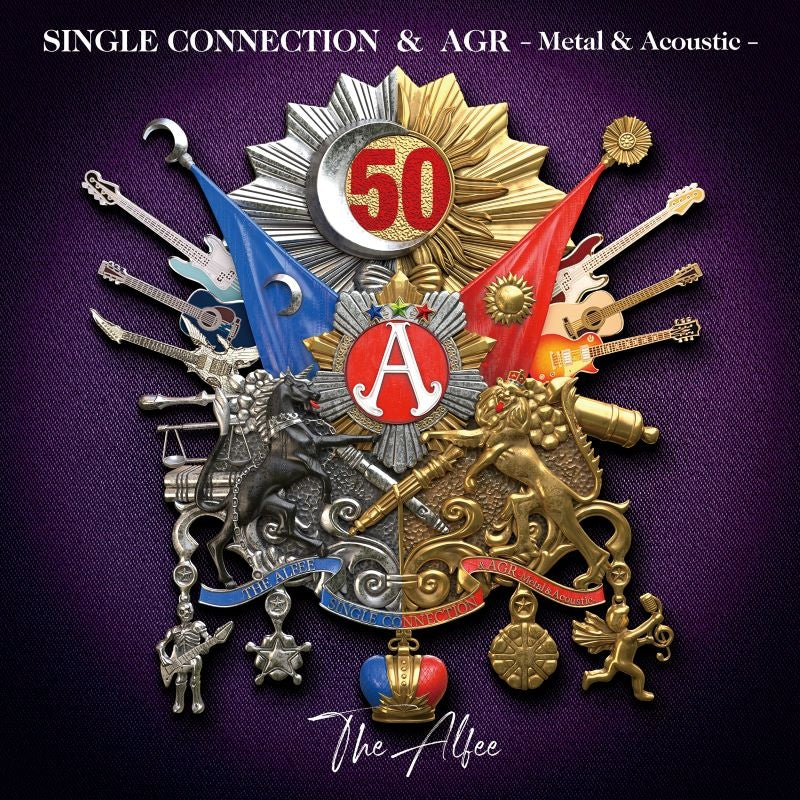 THE ALFEE Single Connection & AGR -Metal & Acoustic- Standard Edition 2CD cover
