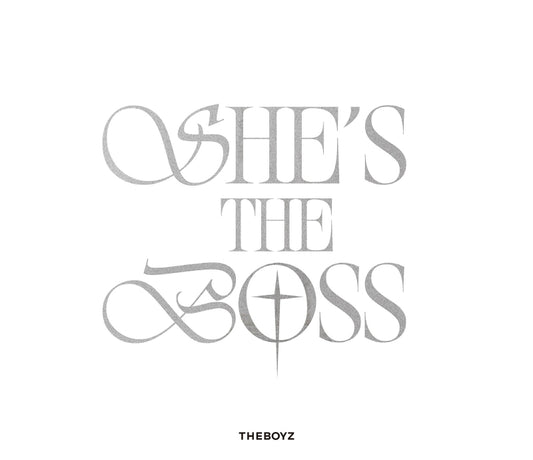 THE BOYZ SHE'S THE BOSS Standard A CD EP cover