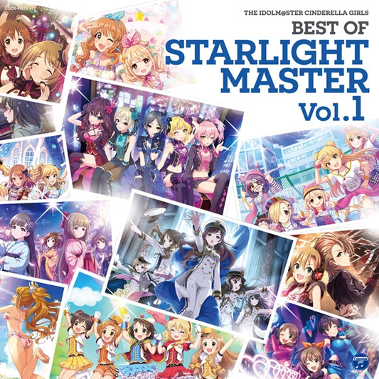 THE IDOLM@STER CINDERELLA GIRLS Best of Starlight Master Vol.1 2CD cover
