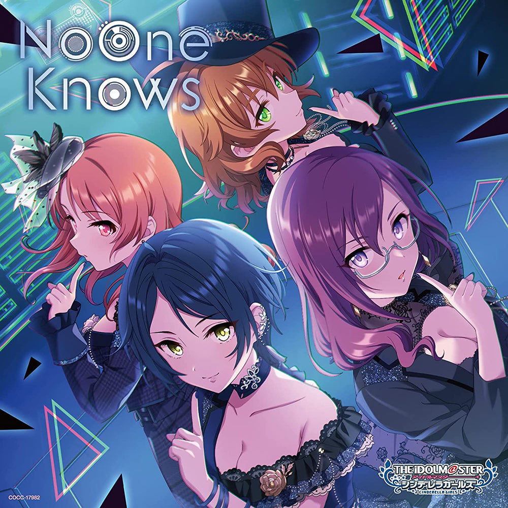 THE IDOLM@STER Cinderella Girls Starlight Master R/Lock On! 12 No One Knows CD - front cover
