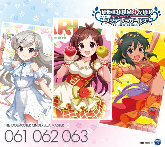 THE IDOLM@STER Cinderella Master 061-063 Akari Hayate Natalia 3CD - front cover