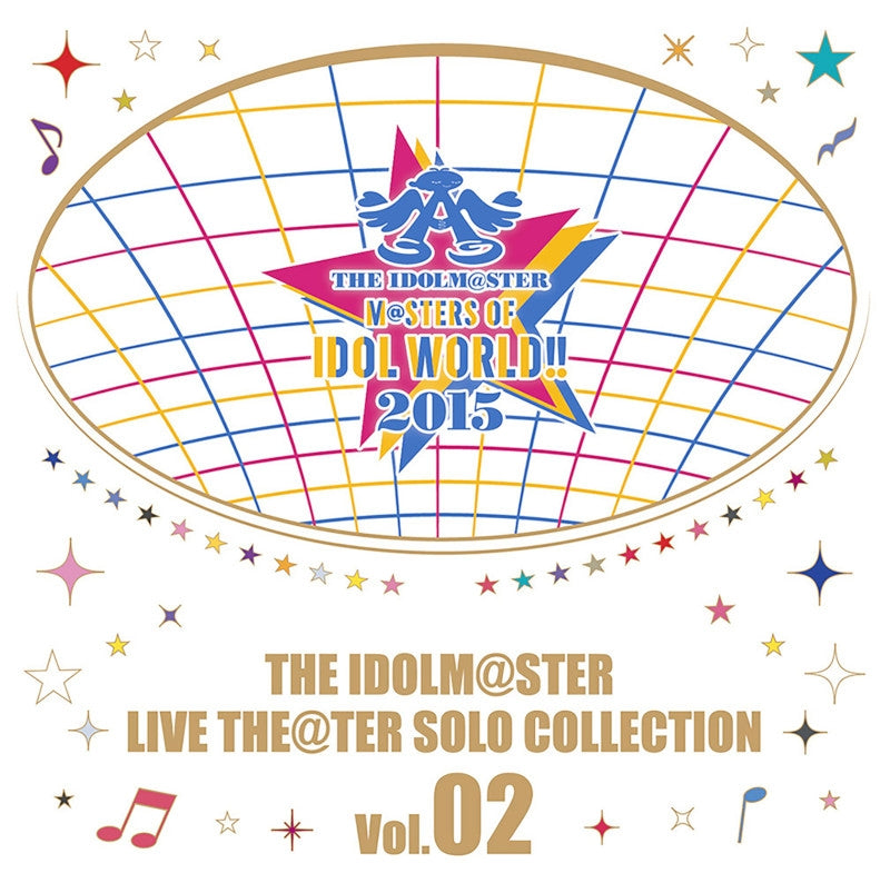 THE IDOLM@STER LIVE THE@TER Solo Collection Vol. 02 2CD cover