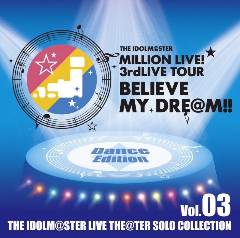 THE IDOLM@STER LIVE THE@TER Solo Collection Vol. 03 Dance Edition CD cover