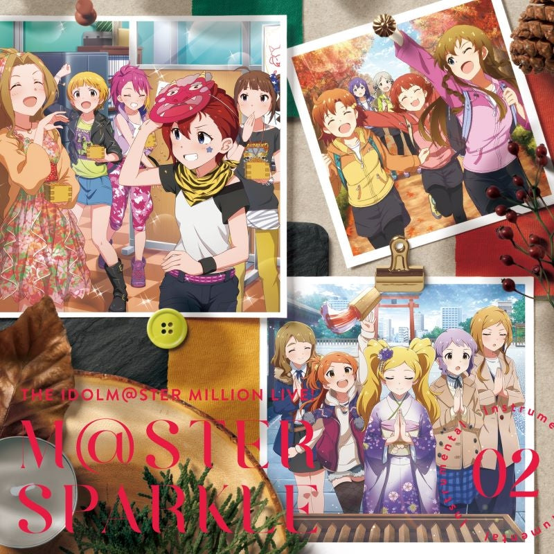 THE IDOLM@STER Million Live! M@STER SPARKLE Instrumental 02 CD cover