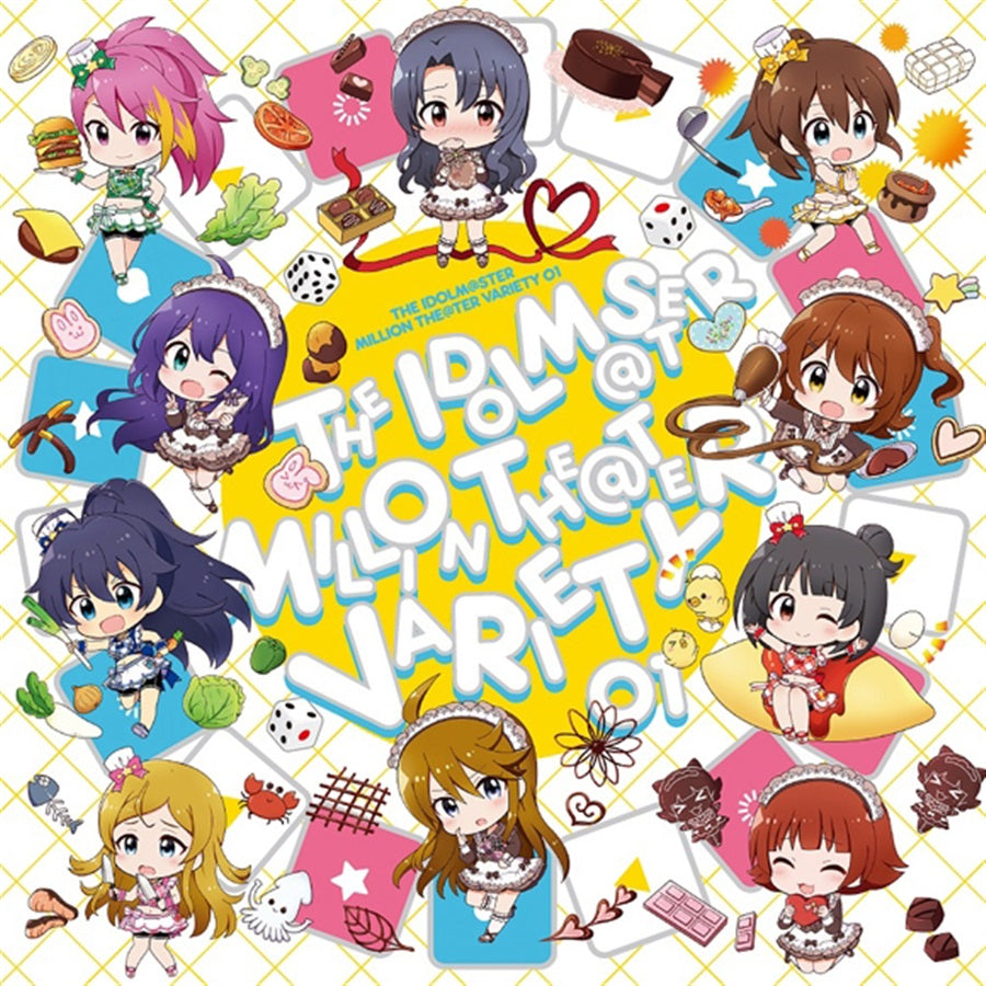 THE IDOLM@STER MILLION THE@TER VARIETY 01 CD - front cover