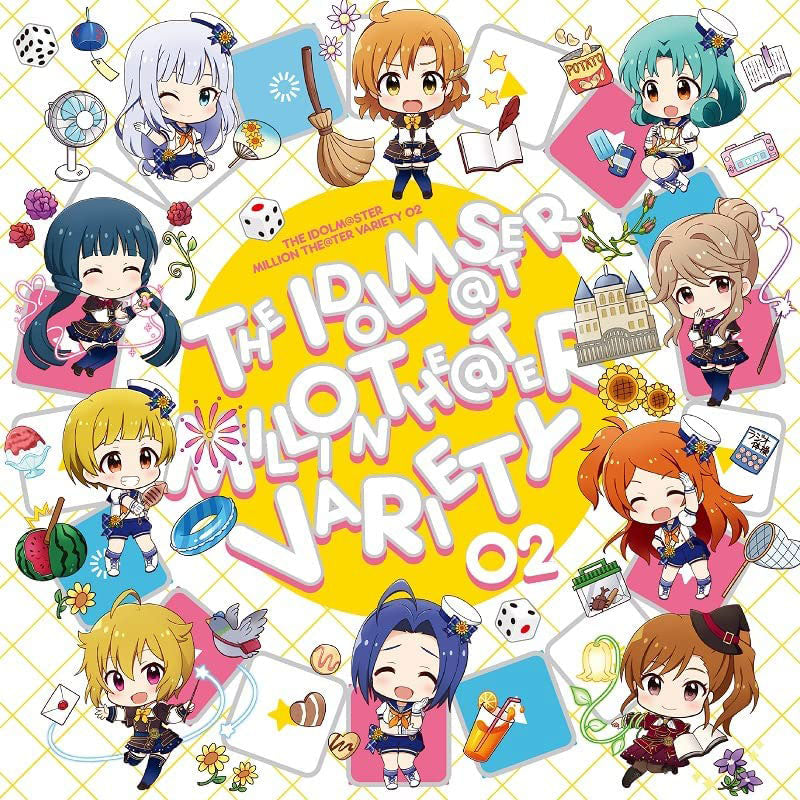 THE IDOLM@STER Million The@ter Variety 02 CD - front cover