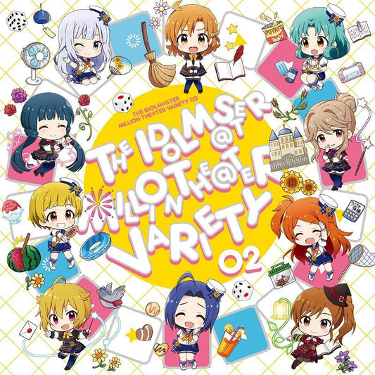 THE IDOLM@STER Million The@ter Variety 02 CD - front cover