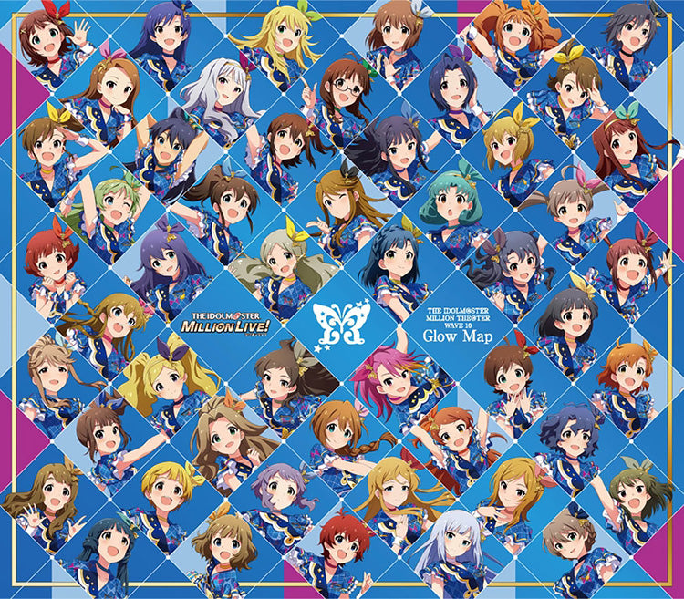 THE IDOLM@STER Million The@ter Wave 10 Glow Map CD + Blu-ray - front cover