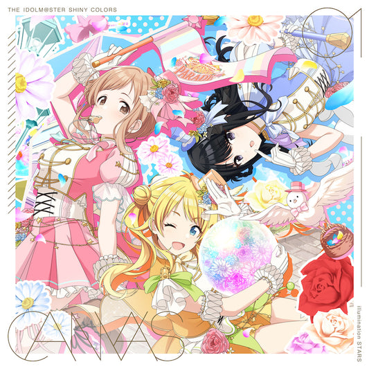 THE IDOLM@STER SHINY COLORS CANVAS 01 CD - front cover