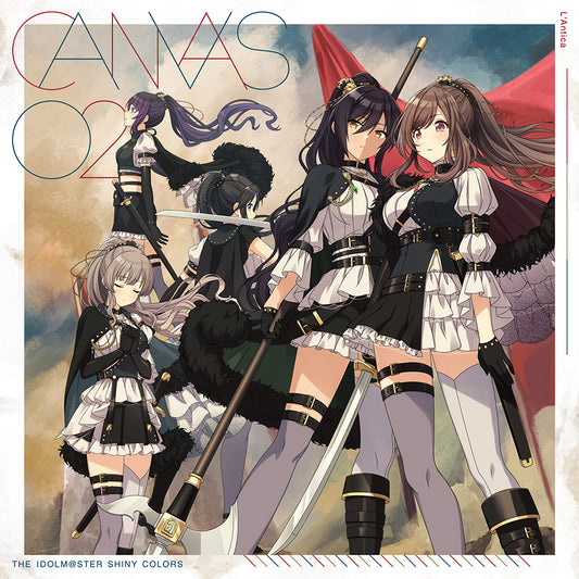 THE IDOLM@STER SHINY COLORS CANVAS 02 L’Antica CD - front cover