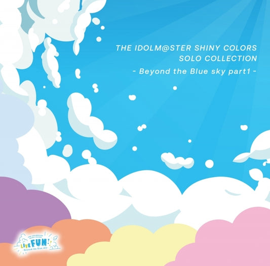 THE IDOLM@STER Shiny Colors Solo Collection Beyond the Blue Sky Part 1 CD cover