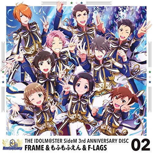 THE IDOLM@STER SideM 3rd Anniversary Disc 02 CD - front cover