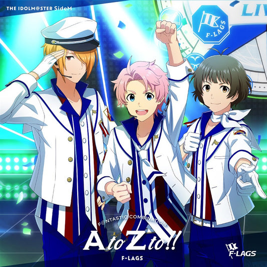 THE IDOLM@STER SideM AtoZto!! F-LAGS CD - front cover