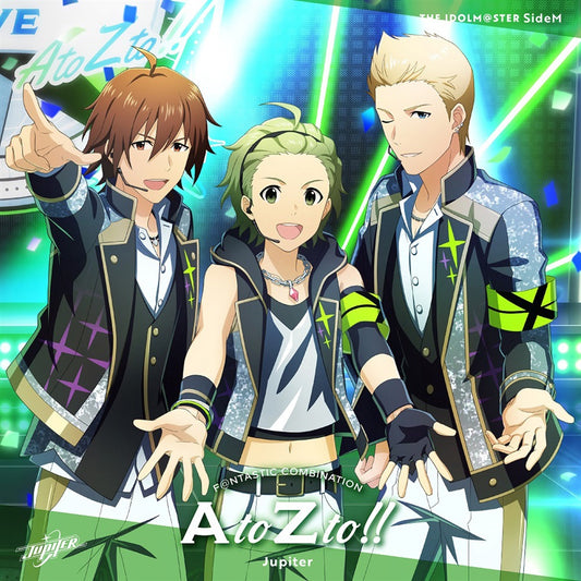 THE IDOLM@STER SideM AtoZto!! Jupiter CD - front cover