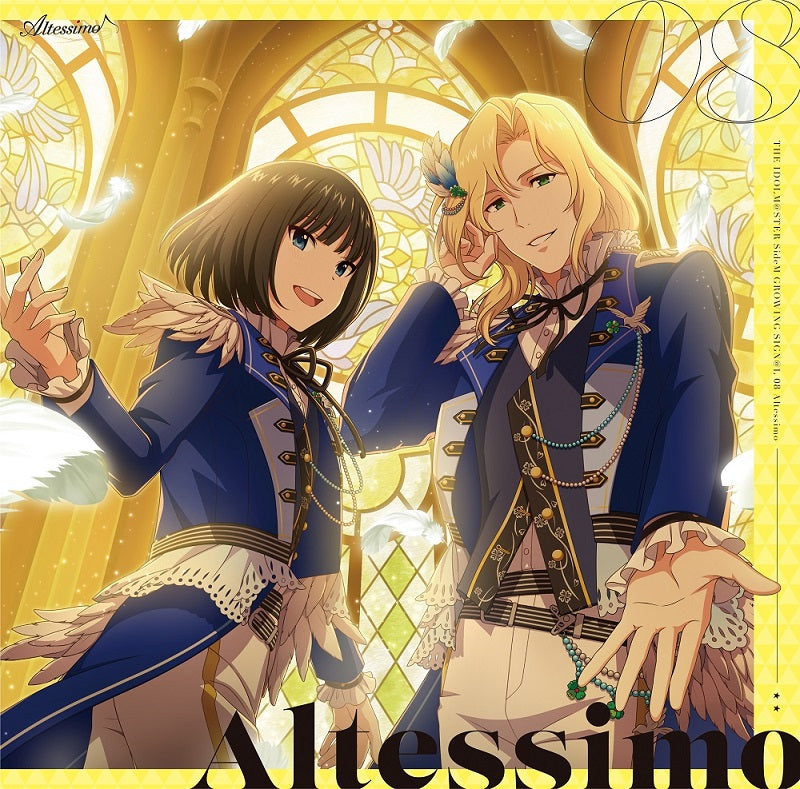 THE IDOLM@STER SideM GROWING SIGN@L 08 Altessimo CD - front cover