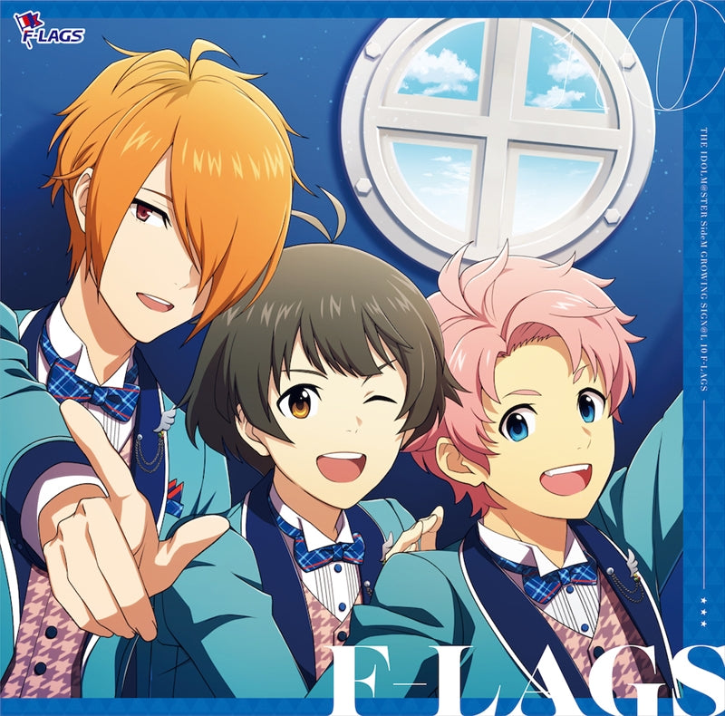 THE IDOLM@STER SideM GROWING SIGN@L 10 F-LAGS CD - front cover