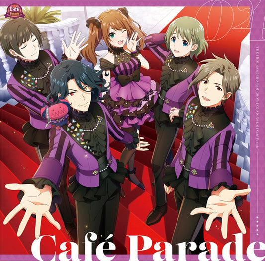THE IDOLM@STER SideM Growing Signal 04 Cafe Parade CD - front cover
