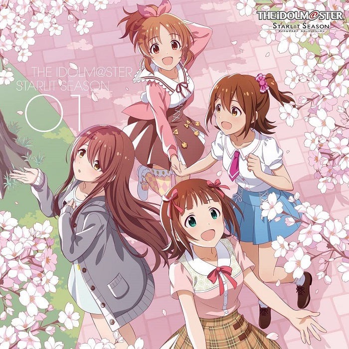 THE IDOLM@STER Starlit Season 01 CD - front cover