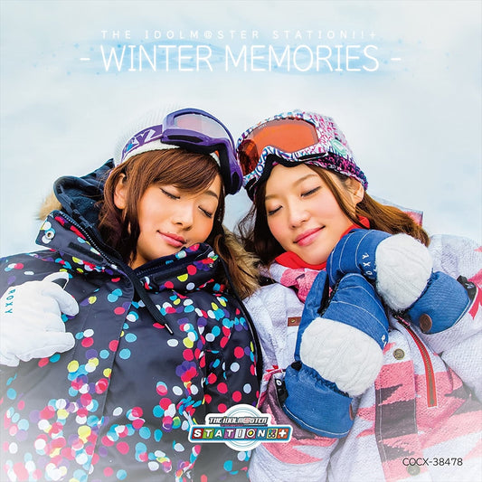 THE IDOLM@STER STATION!!+ WINTER MEMORIES CD - front cover