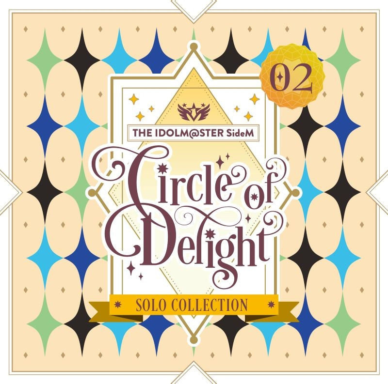 The Idolmaster SideM CIRCLE OF DELIGHT SOLO COLLECTION 02 CD cover