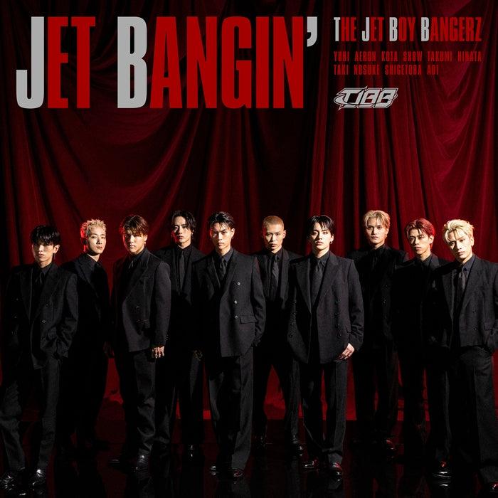 THE JET BOY BANGERZ JET BANGIN' standard edition CD cover