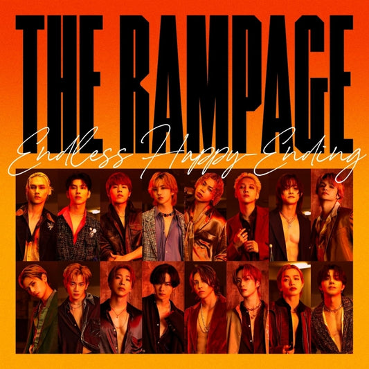 THE RAMPAGE Endless Happy-Ending CD Edition - jacket artwork 1