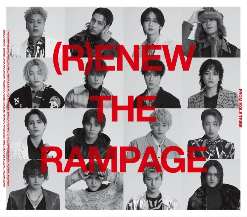 THE RAMPAGE (R)ENEW CD-Only Edition 2CD cover