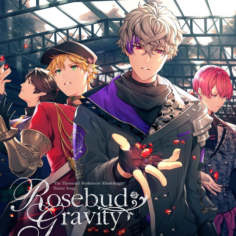 The Thousand Musketeers: Rhodoknight Rosebud Gravity Character Song CD - jacket artwork 1