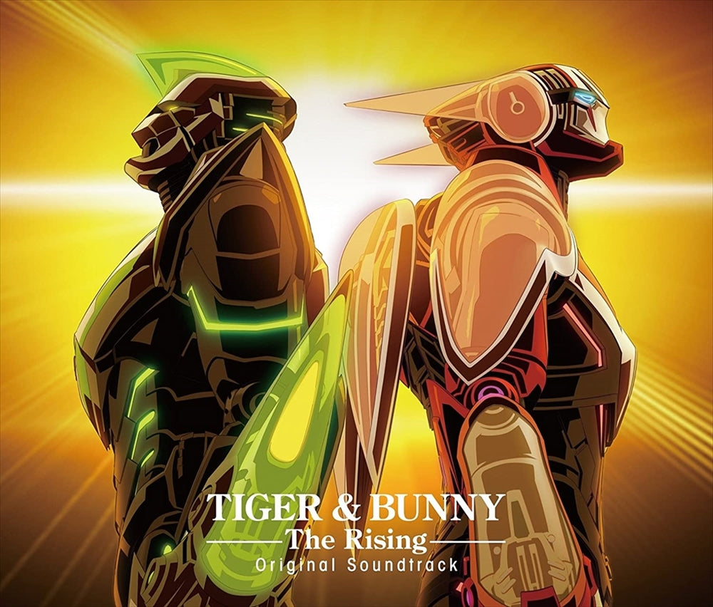 TIGER & BUNNY The Rising Original Soundtrack 3CD - front cover