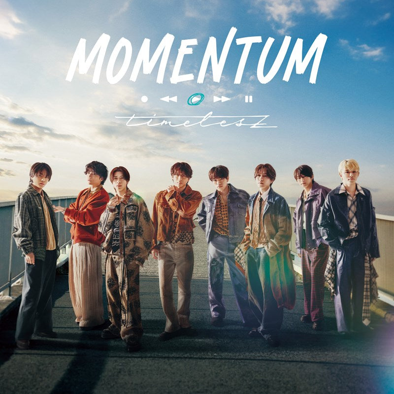 timelesz MOMENTUM Standard Edition 2CD cover