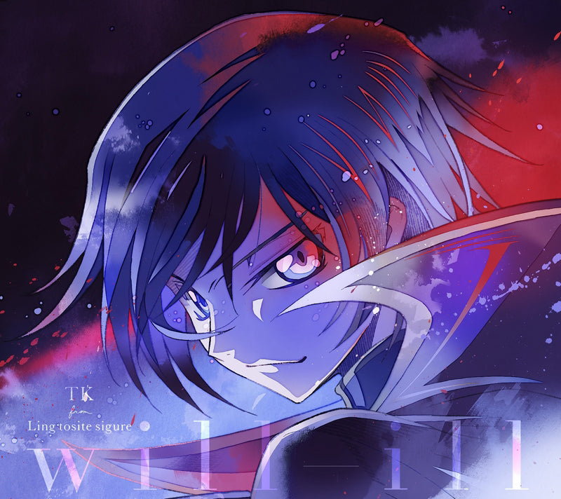 TK from Ling tosite sigure Will-ill CD - front cover
