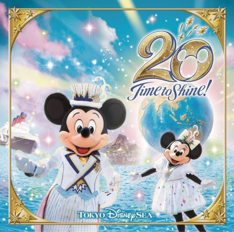 Tokyo DisneySea 20th Anniversary Time to Shine Music Album Deluxe 3CD cover