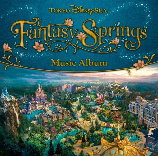 Tokyo DisneySea Fantasy Springs Music Album CD - jacket artwork 1