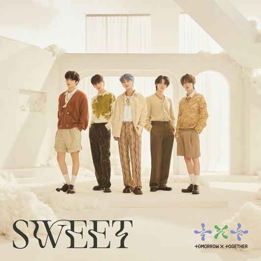 TOMORROW X TOGETHER SWEET Standard Edition CD cover
