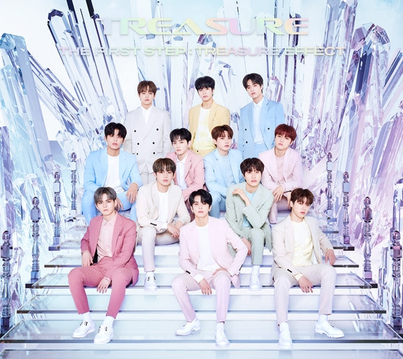 TREASURE The First Step: Treasure Effect Standard Edition CD cover