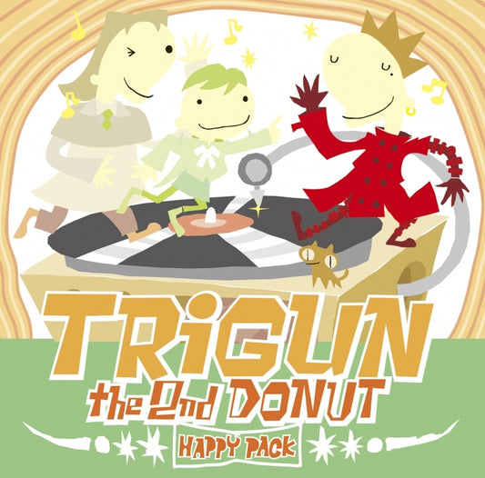 Trigun The 2nd Donut Happy Pack Soundtrack by Tsuneo Imahori CD - jacket artwork 1