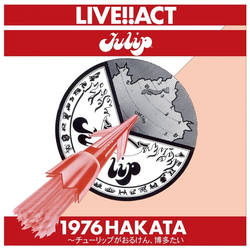 Tulip Live!! Act Tulip 1976 HAKATA Remastered Reissue 3SHM-CD cover